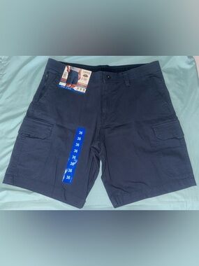 Copper & Oak Supply Co. Men's Blue Venture Ripstop Cargo Shorts